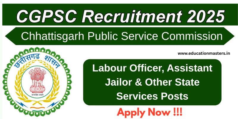 CGPSC Job 2025